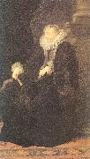 Dyck, Anthony van The Genoese Senator\'s Wife oil